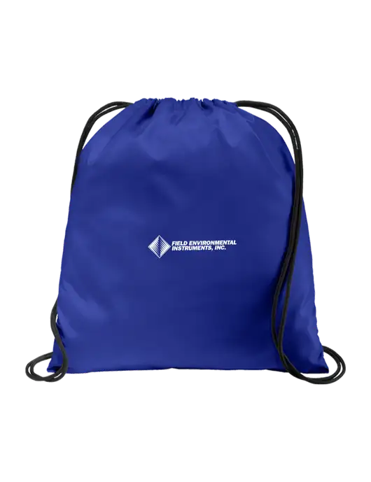 Drawstring  Royal Cinch Pack w/Field Environmental Logo