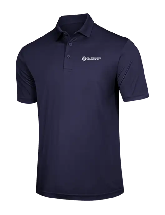 Navy PosiCharge Competitor Polo w/Field Environmental Logo