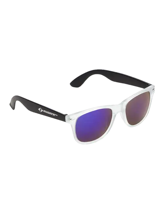 Key West Black Mirrored Sunglasses w/Field Environmental Logo