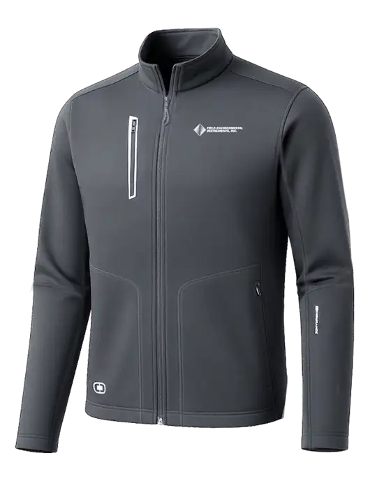 OGIO Dark Grey Endurance Fulcrum Full-Zip w/Field Environmental Logo