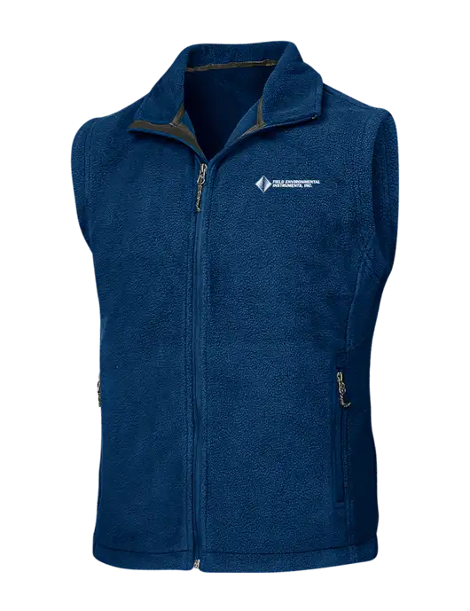 Navy Fleece Vest w/Field Environmental Logo