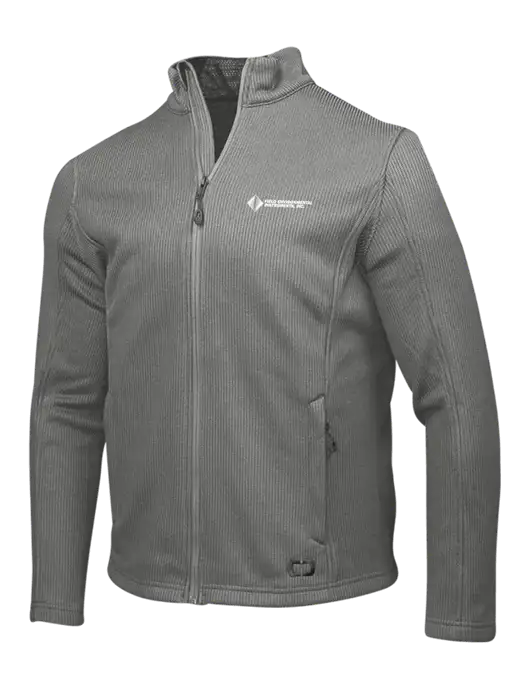 OGIO Medium Grey Grit Fleece Jacket w/Field Environmental Logo
