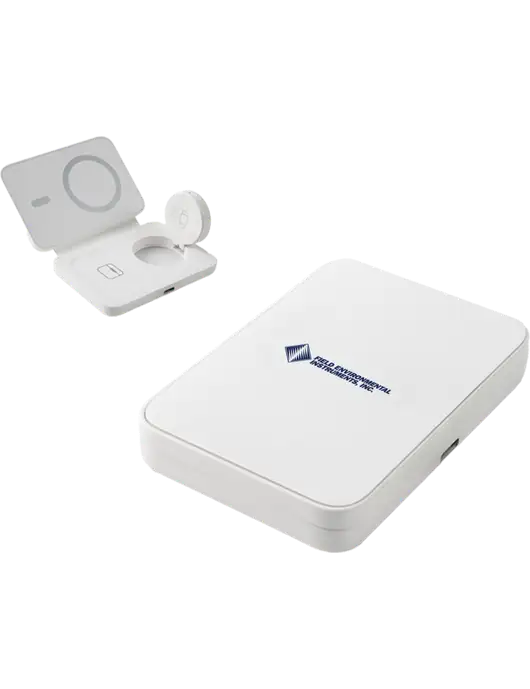 TrioCharge Travel Charging Station w/Field Environmental Logo