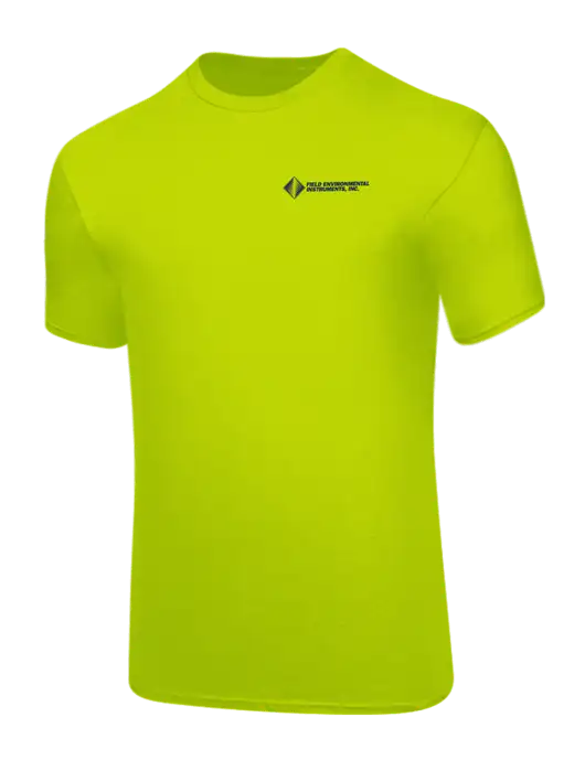 Safety Green PosiCharge Competitor Tee w/Field Environmental Logo