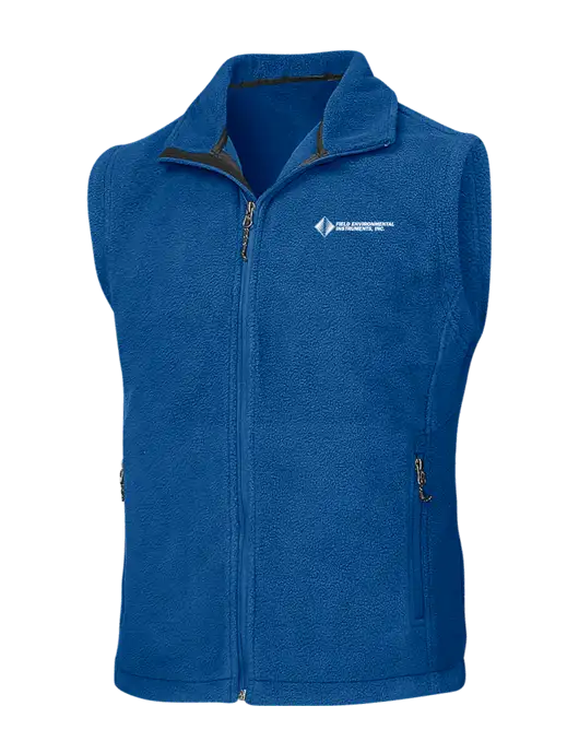 Royal Fleece Vest w/Field Environmental Logo