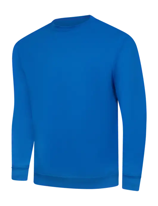 True Royal 9 oz 50/50 Cotton/Poly Crew Sweatshirt w/Field Environmental Logo