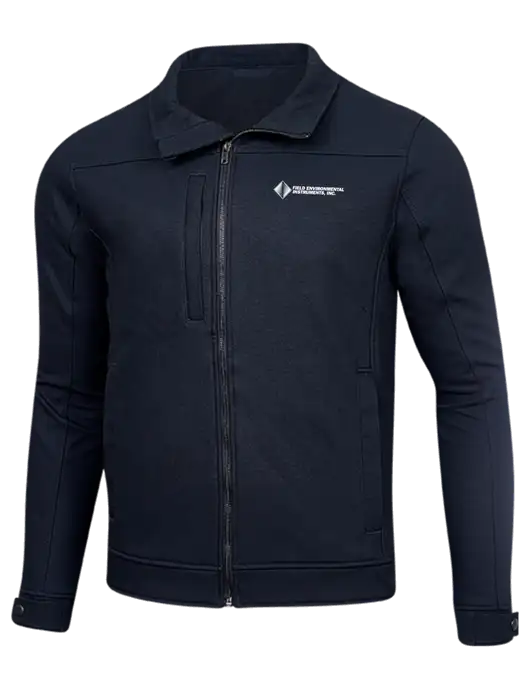 Cornerstone Navy Duck Bonded Soft Shell Jacket w/Field Environmental Logo