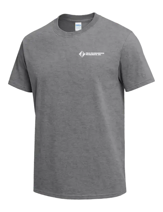 Medium Grey Heather Heavyweight 6.1 oz T-Shirt w/Field Environmental Logo