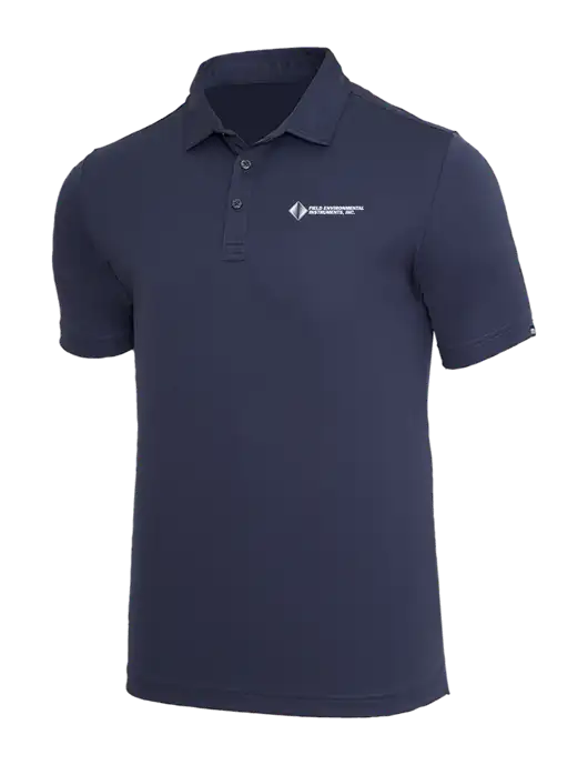 TravisMathew Navy Coto Performance Polo w/Field Environmental Logo