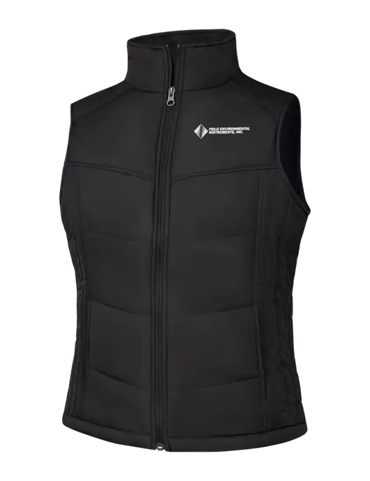 Womens Black/Black Vest w/Field Environmental Logo