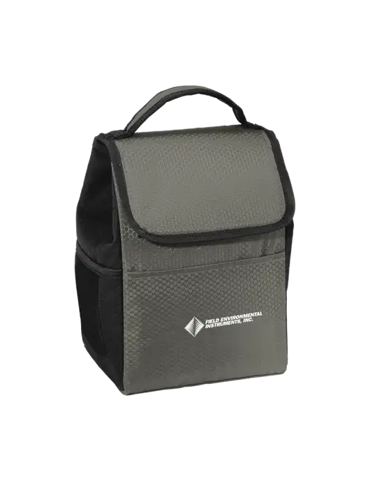 Lunch Bag Grey/Black Cooler w/Field Environmental Logo