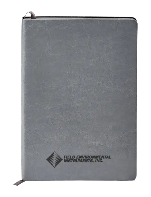 Fabrizio Grey Soft Cover 5.75 x 8.125 Journal w/Field Environmental Logo