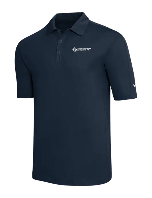 Nike Navy Tech Sport Dri-FIT Polo w/Field Environmental Logo