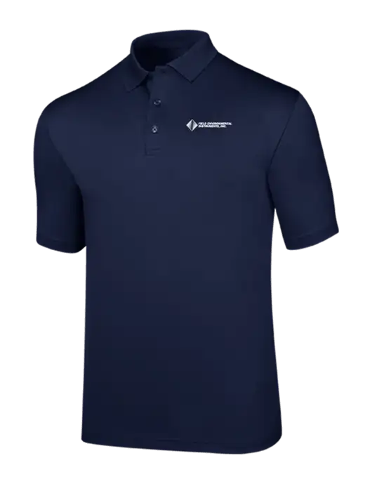 Callaway Opti-Dri Navy Chev Polo w/Field Environmental Logo