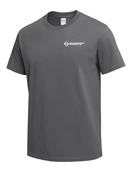 Medium Grey Heavyweight 6.1 oz T-Shirt w/Field Environmental Logo