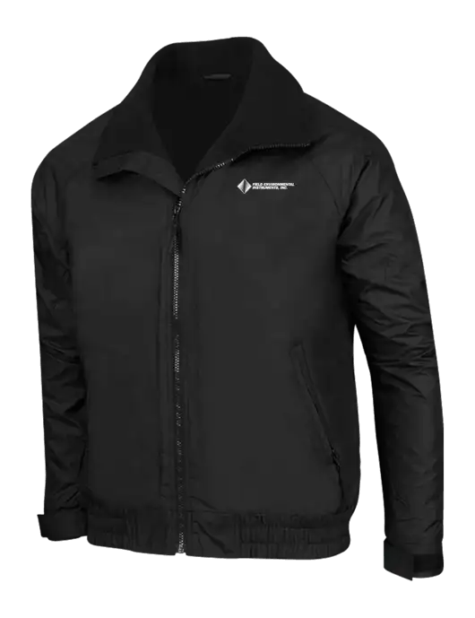 True Black/True Black Classic Competitor Jacket w/Field Environmental Logo