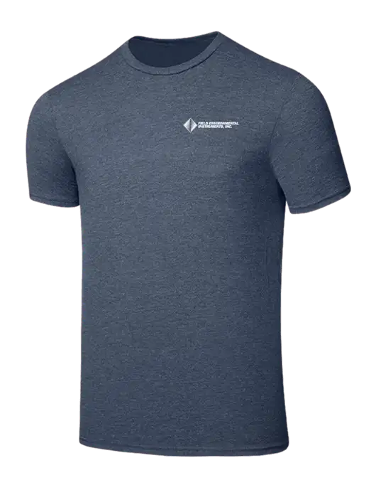 Seriously Soft Heathered Navy T-Shirt w/Field Environmental Logo