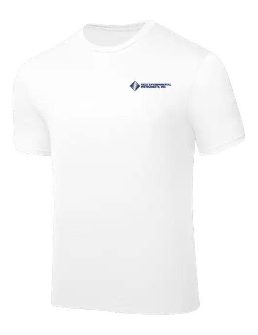 White PosiCharge Competitor Tee w/Field Environmental Logo