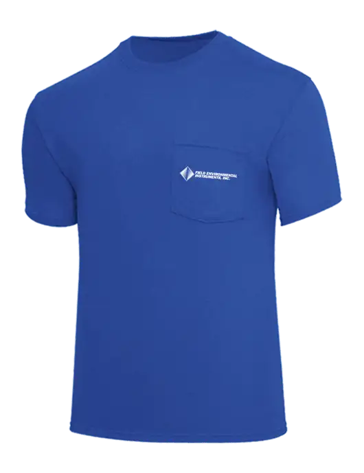 Core Blend Royal Pocket T-Shirt w/Field Environmental Logo