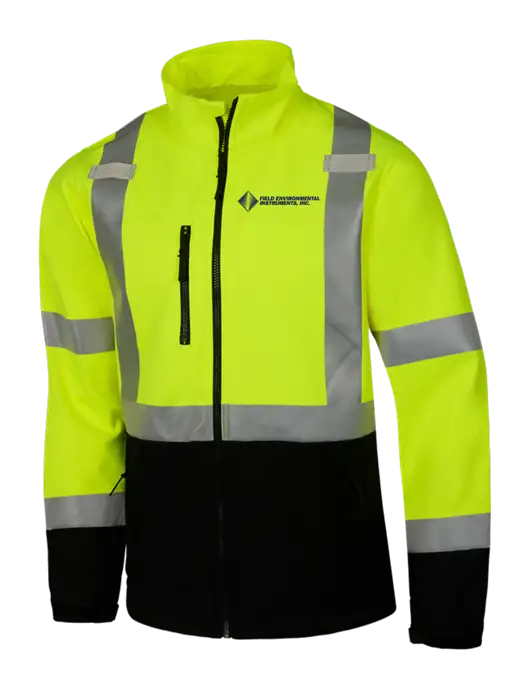 CornerStone Safety Yellow ANSI 107 Class 3 Soft Shell Jacket w/Field Environmental Logo