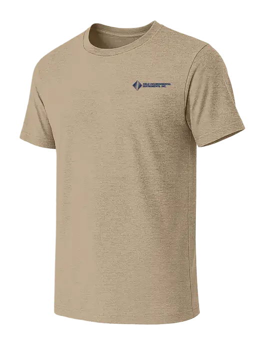 BELLA+CANVAS Heather Tan CVC Short Sleeve Tee w/Field Environmental Logo