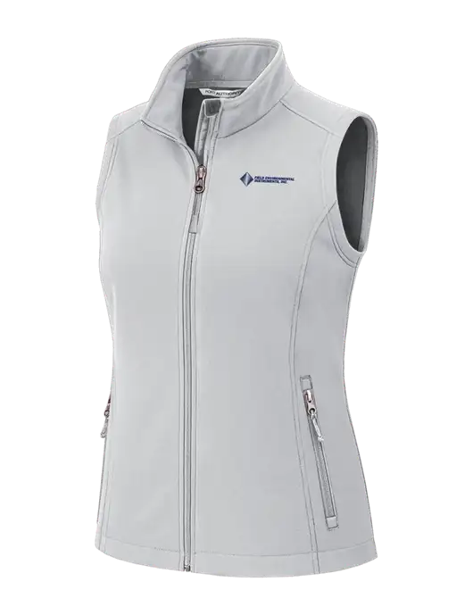 Marshmellow Womens Core Soft Shell Vest w/Field Environmental Logo