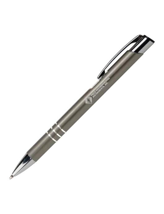 Laurent Gunmetal Pen - Black Ink w/Field Environmental Logo