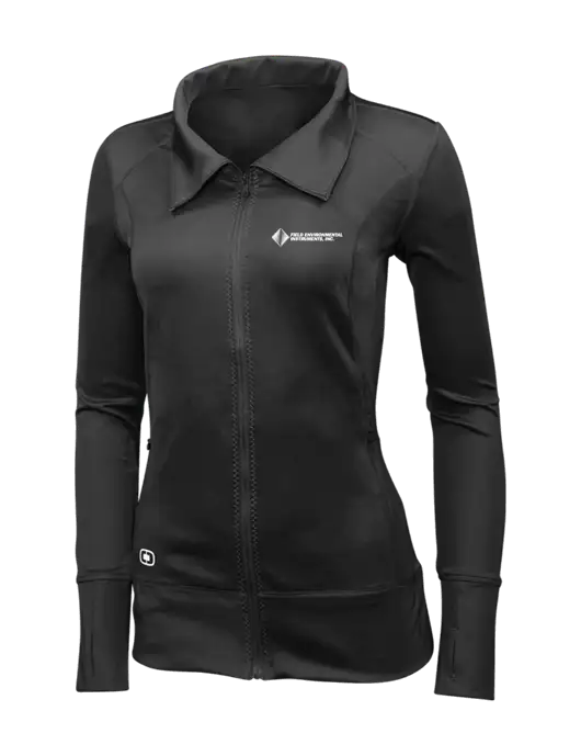 OGIO Blacktop Womens Endurance Fulcrum Full-Zip w/Field Environmental Logo