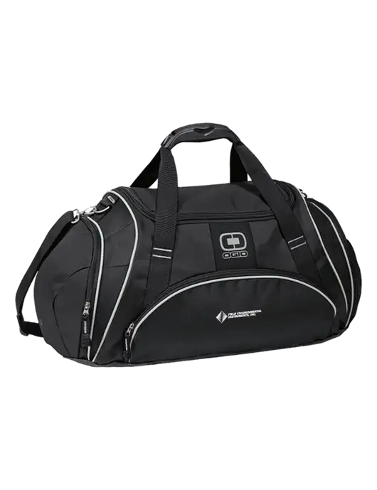 OGIO Black Crunch Duffel
 w/Field Environmental Logo