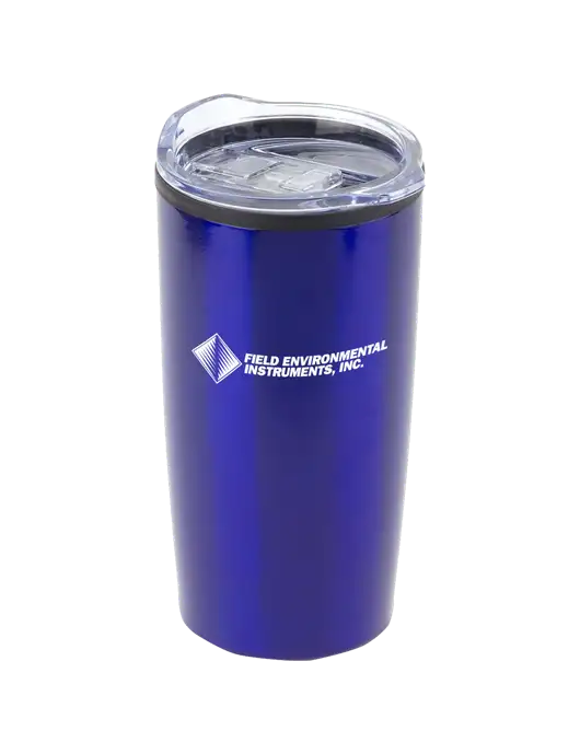 Olympus Blue 20 oz Tumbler w/Field Environmental Logo