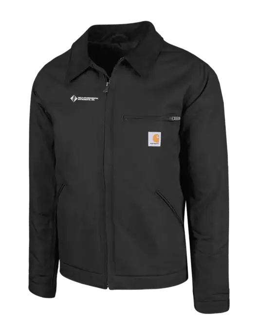 Carhartt Black Duck Detroit Jacket w/Field Environmental Logo