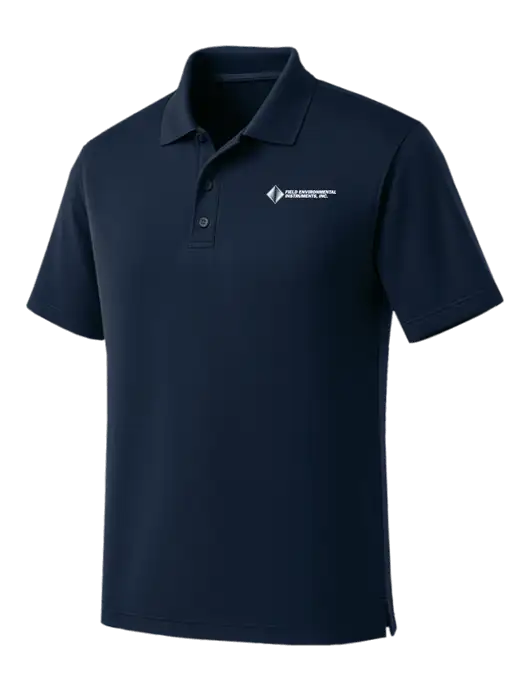 Dark Navy Dry Zone UV Micro Mesh Polo w/Field Environmental Logo
