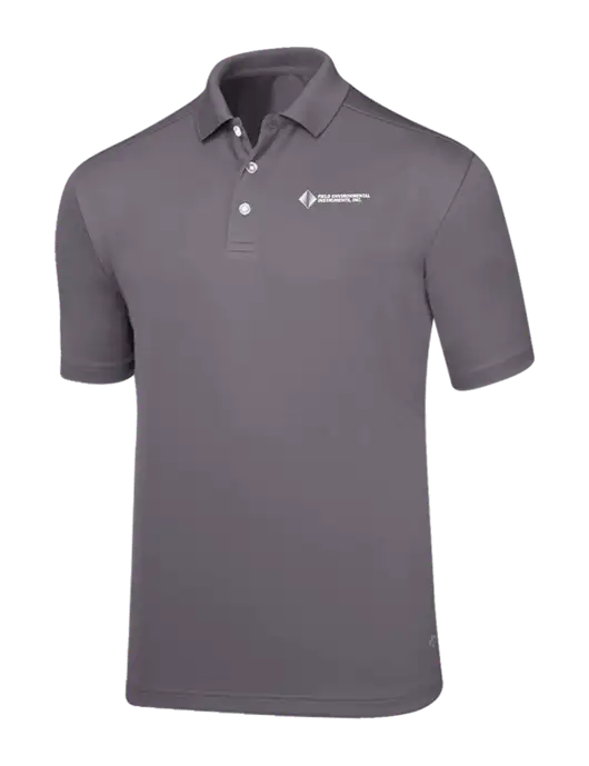 Callaway Core Medium Grey Performance Polo w/Field Environmental Logo