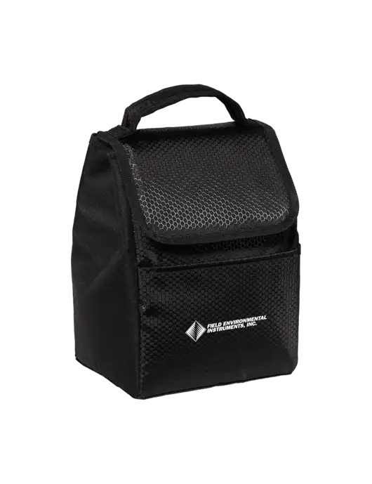 Lunch Bag Black Cooler w/Field Environmental Logo