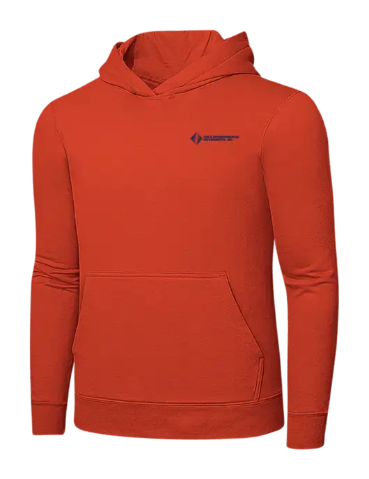 Orange 7.8 oz Ring Spun Hooded Sweatshirt w/Field Environmental Logo
