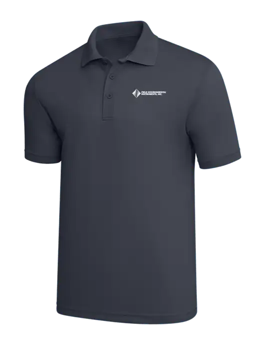 Dark Grey PosiCharge RacerMesh Polo w/Field Environmental Logo