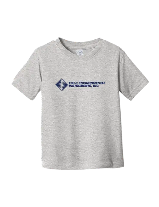 Rabbit Skins Light Grey Heather Toddler Fine Jersey Tee w/Field Environmental Logo