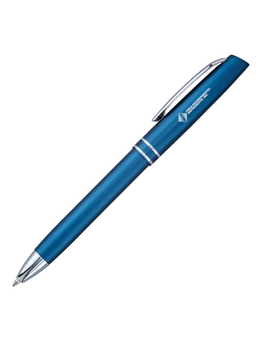 Blue Anguilla Black Ink Pen w/Field Environmental Logo