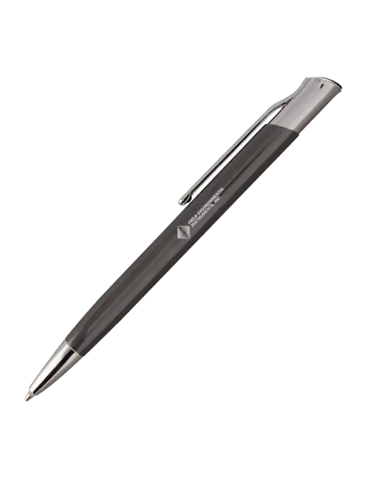 San Malo Gunmetal Pen - Black Ink w/Field Environmental Logo