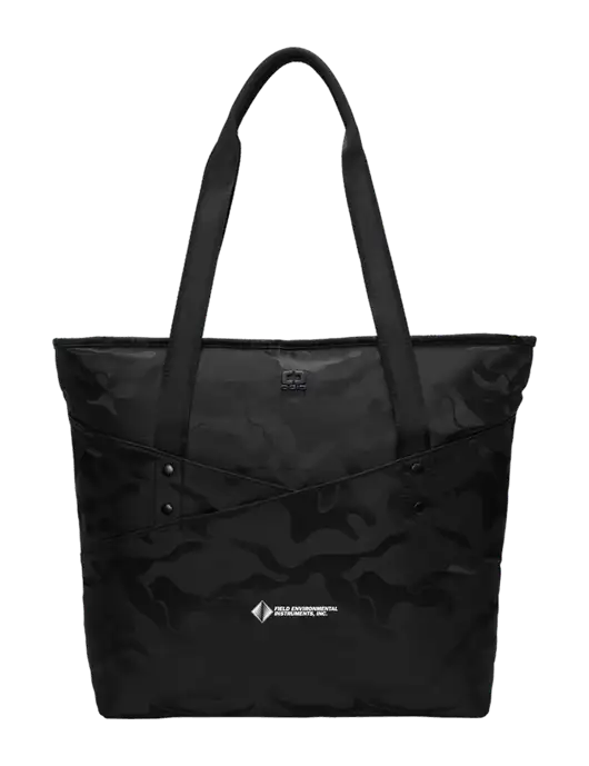 OGIO Black Camo Downtown Tote 
 w/Field Environmental Logo
