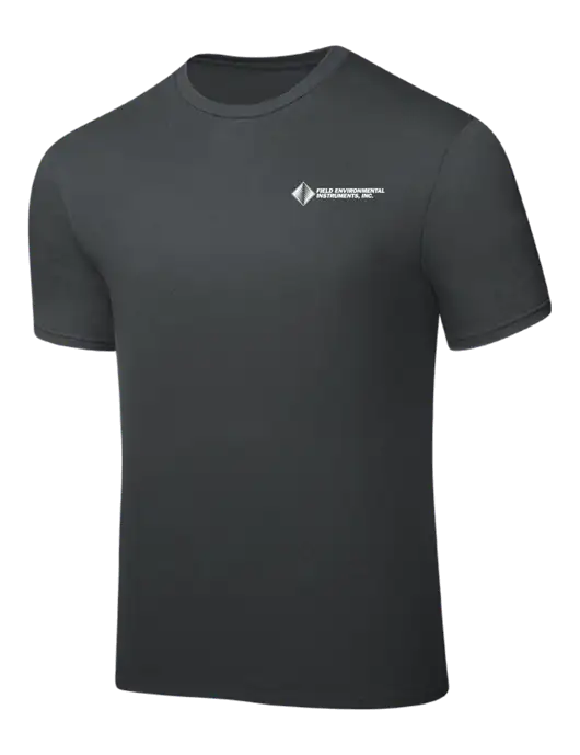 Dark Grey PosiCharge Competitor Tee w/Field Environmental Logo
