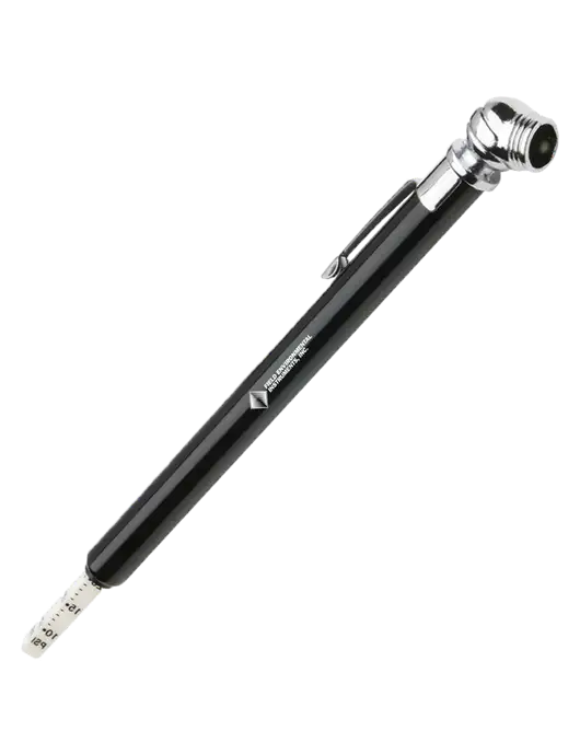 Quick View Black Tire Gauge w/Field Environmental Logo