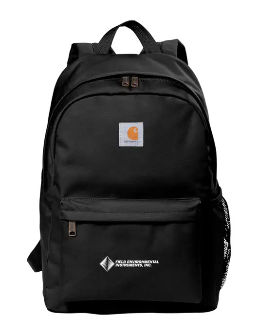 Carhartt Black Canvas Backpack w/Field Environmental Logo