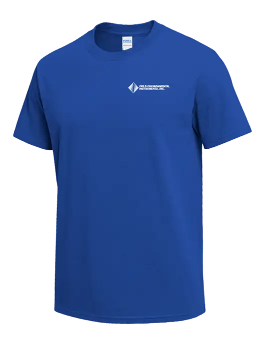 Dark Royal Heavyweight 6.1 oz T-Shirt w/Field Environmental Logo