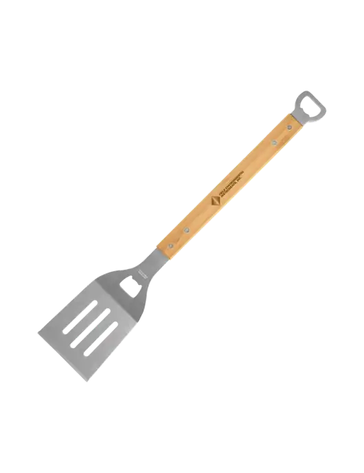 Bamboo BBQ Spatula w/Field Environmental Logo