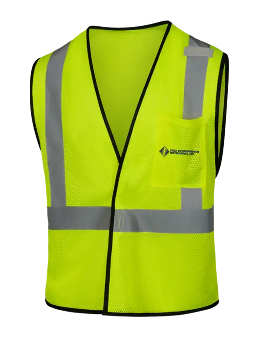 CornerStone Safety Yellow ANSI 107 Class 2 Economy Mesh One-Pocket Vest w/Field Environmental Logo