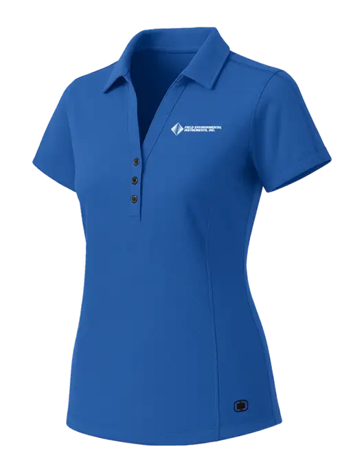 OGIO Womens Royal Blue ONYX Polo w/Field Environmental Logo