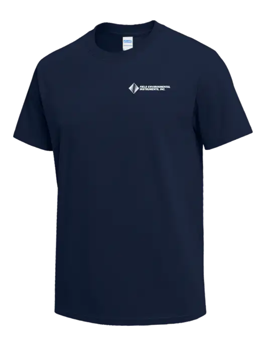 Navy Heavyweight 6.1 oz T-Shirt w/Field Environmental Logo
