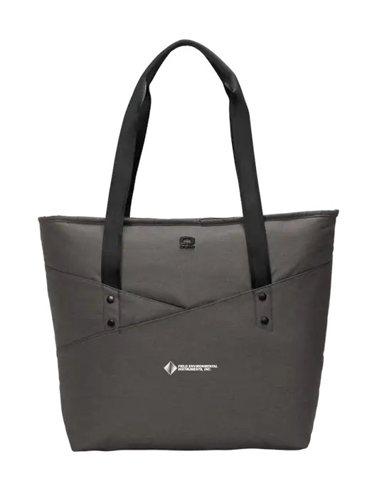 OGIO Tarmac Heather Downtown Tote 
 w/Field Environmental Logo