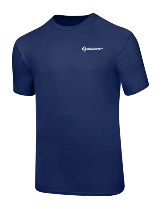 Ring Spun Navy 4.5 oz T-Shirt w/Field Environmental Logo